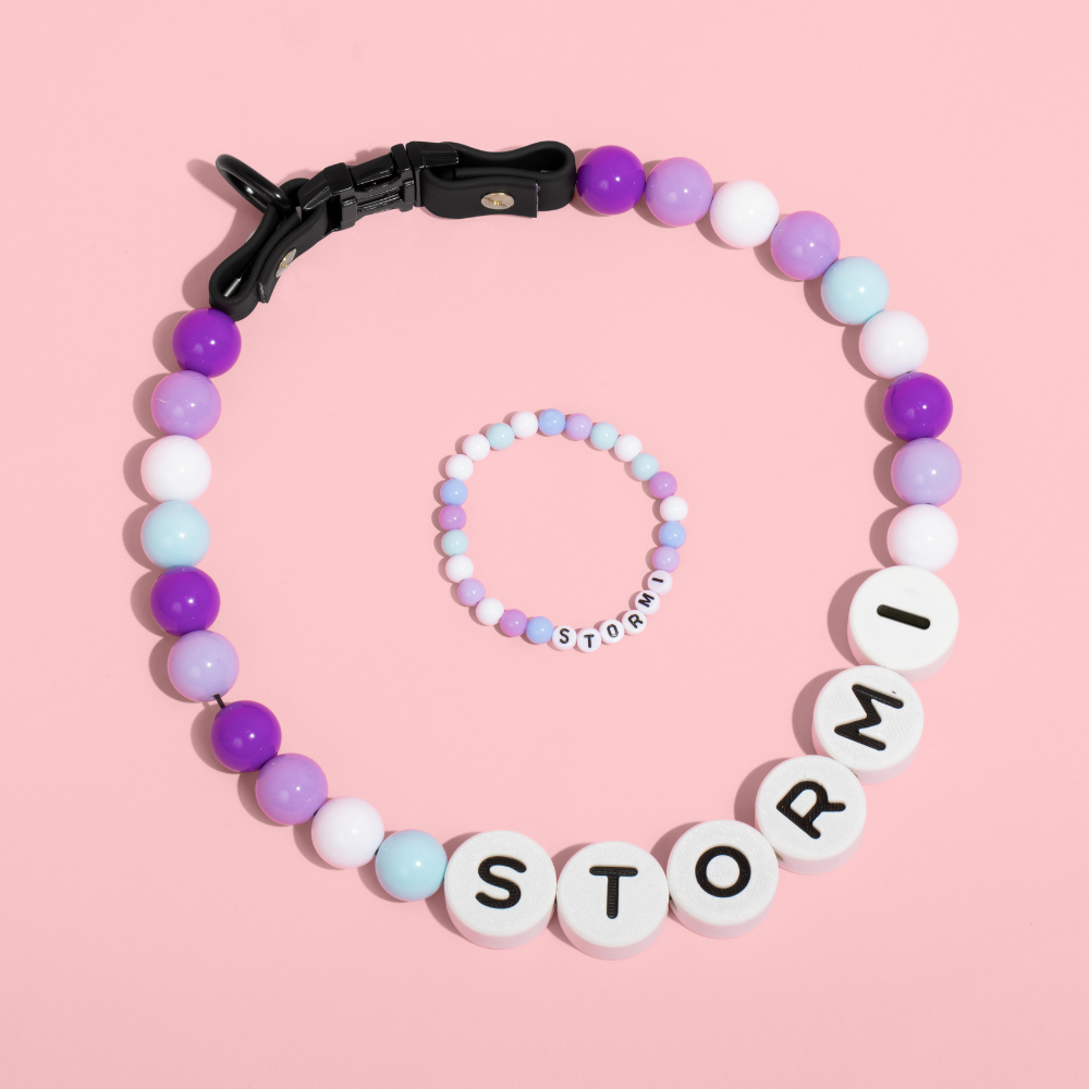 Collar Size -Dog Collar + Free Matching Bracelet