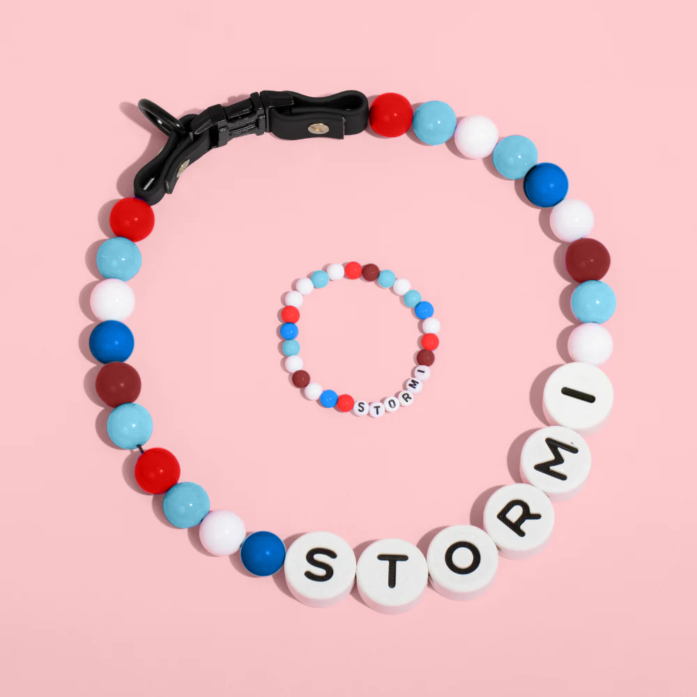 Collar Size -Dog Collar + Free Matching Bracelet