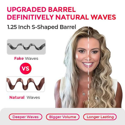 🎪🔥🔥🔥Final 6 Hours: 60% OFF COMPACT Hair Waver Crimper ❤️