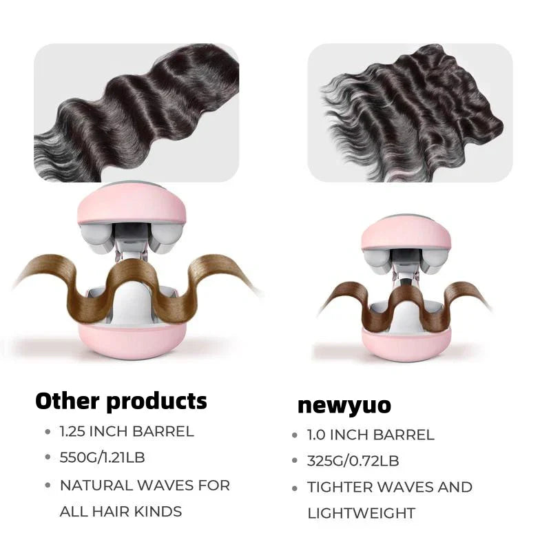 🎪🔥🔥🔥Final 6 Hours: 60% OFF COMPACT Hair Waver Crimper ❤️