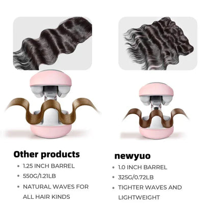 🎪🔥🔥🔥Final 6 Hours: 60% OFF COMPACT Hair Waver Crimper ❤️
