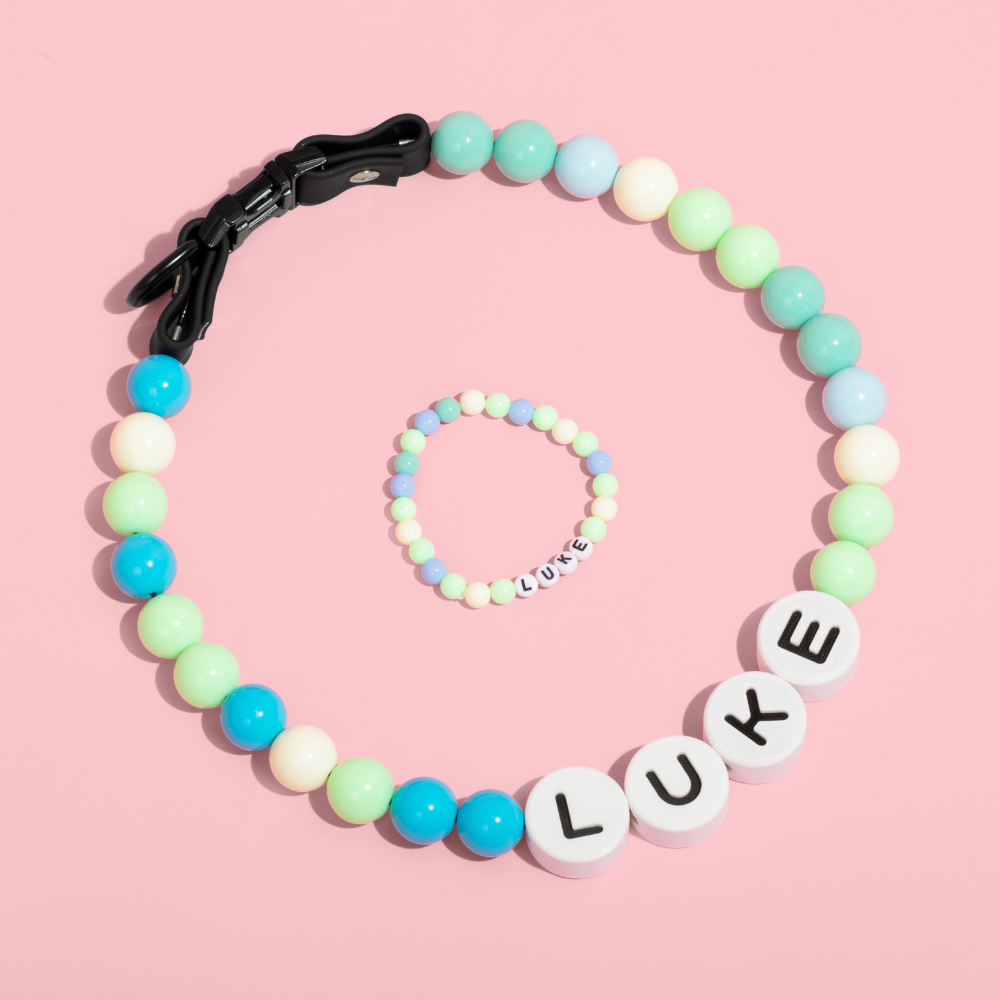 Collar Size -Dog Collar + Free Matching Bracelet