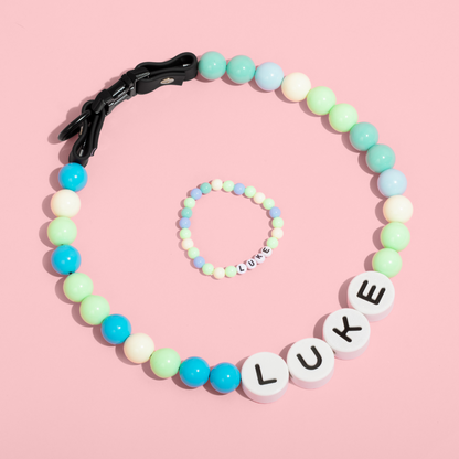 Collar Size -Dog Collar + Free Matching Bracelet