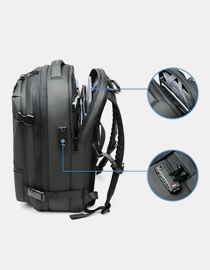 LUTRA - Vacuum Travel Backpack without airpump